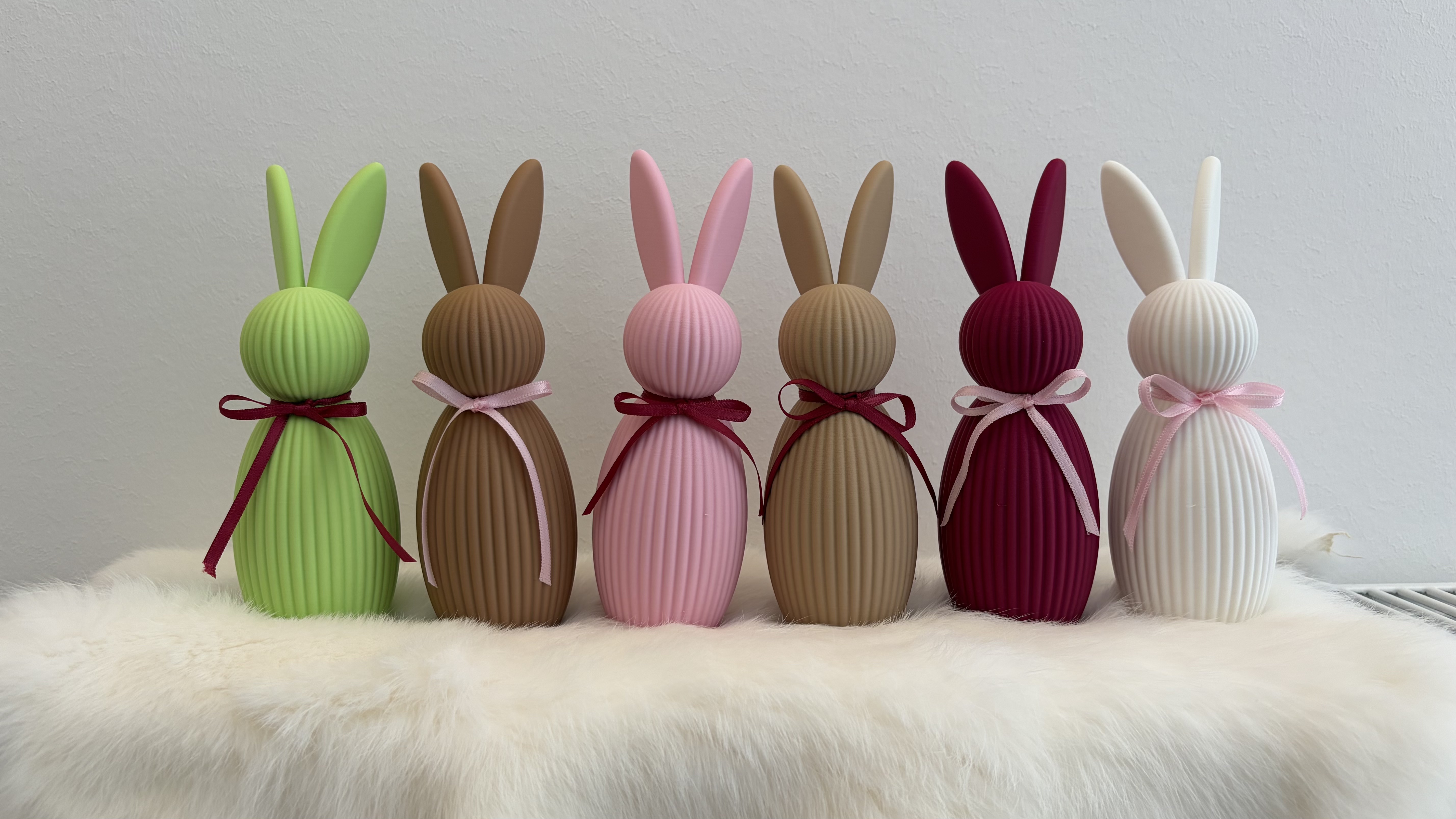 Osterhase Rosa